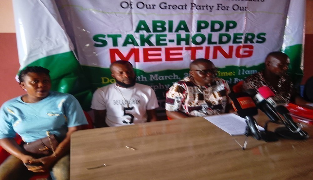 Abia PDP Calls on Voters to Reject APC in 2027 Elections