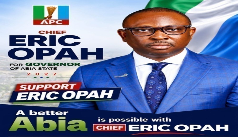 Eric Opah Campaign Dismisses Claims Ahead of Abia APC Governorship Primary