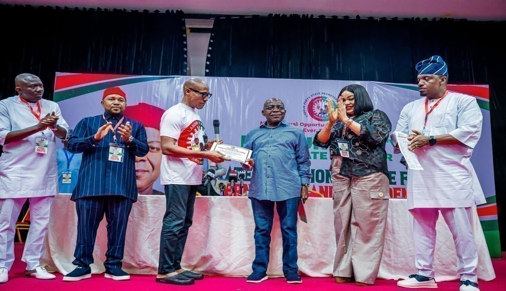 Otti, Abaribe, Abbo, Maku, Agbese, Betty Akeredolu Secure Labour Party Tickets Ahead of 2027 Elections