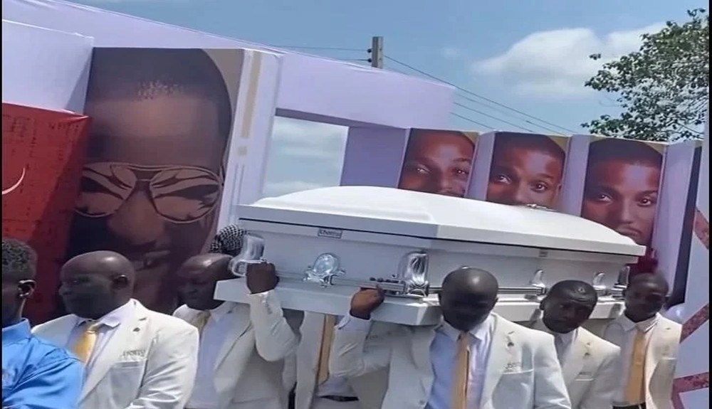 Emotions as Nollywood Actor Alex Ekubo Laid to Rest in Abia