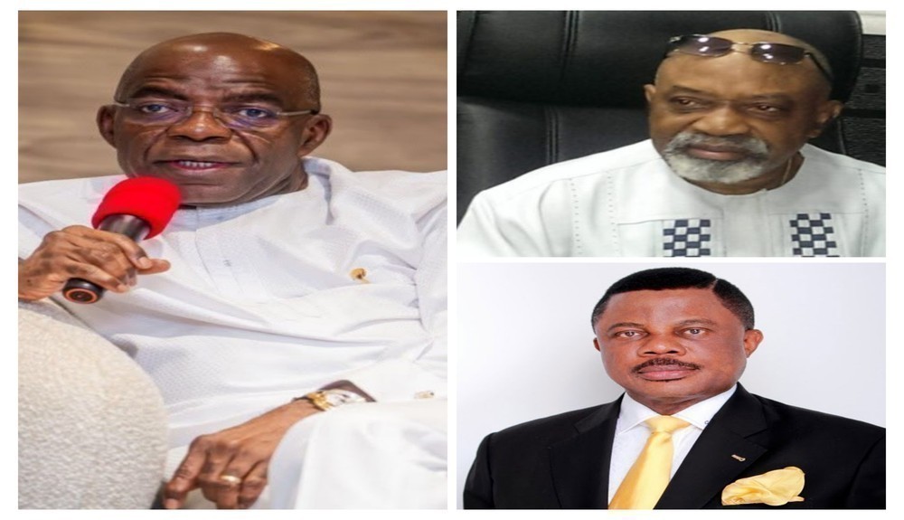 Otti Celebrates Ngige, Obiano at 74, 71, Hails Their Service to Anambra, Nigeria