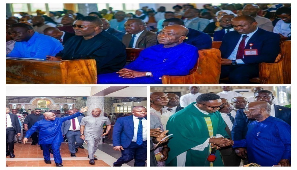 Otti Celebrates Fr. Kelechi at 20th Priestly Anniversary, Applauds Service to God and Humanity