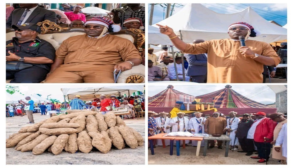 Emetu Celebrates Abiriba New Yam Festival, Calls for Unity Ahead of 2027 Elections
