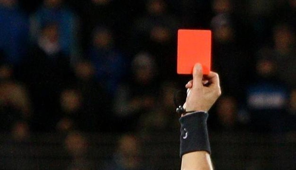 EPL teams with most red cards in a season